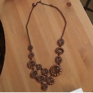 Rose gold J.crew necklace